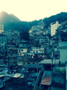 The view from a rooftop in Rocinha's Rua 3 (Steet 3). About five minutes from the Estrada da Gavea.